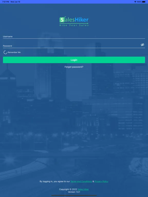 Sales Hiker iPad 应用截图