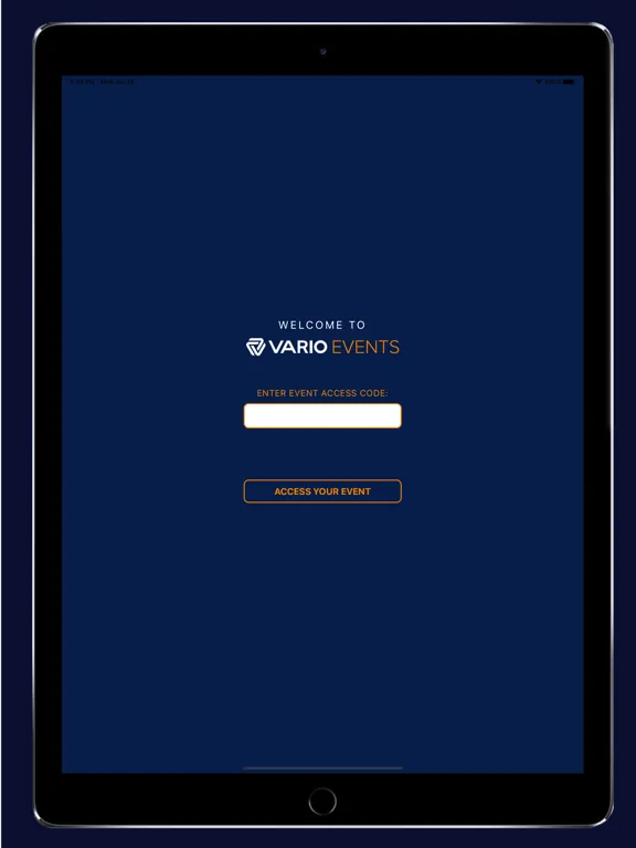 Vario Events iPad 应用截图