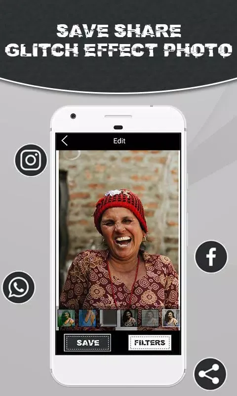 Capturas de pantalla de Glitch Photo Effects