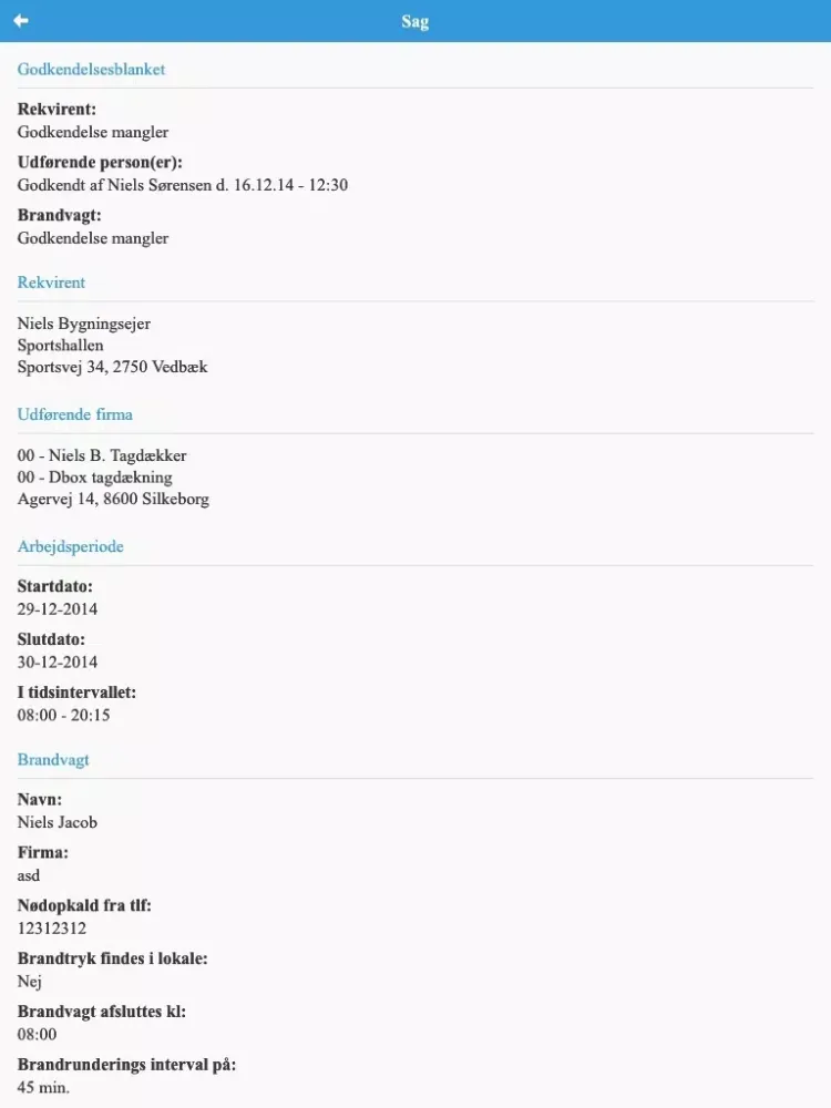 Capturas de pantalla de Varmt arbejde iPad 