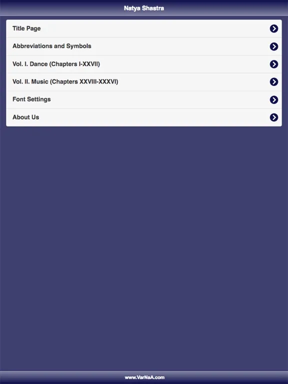 Natya Shastra Dance Music iPad 应用截图