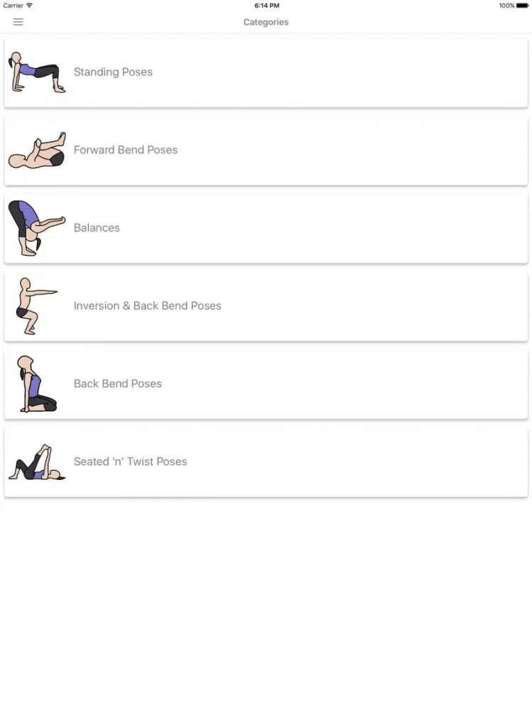 Ảnh chụp màn hình của Daily Yoga - Fitness Trainer iPad 