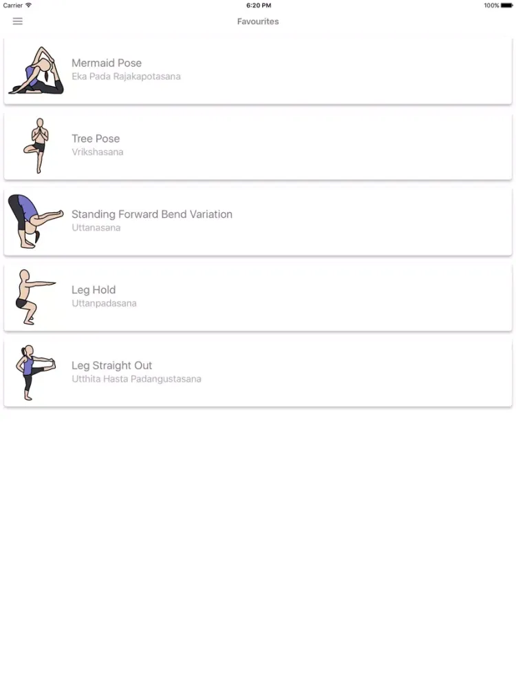 Ảnh chụp màn hình của Daily Yoga - Fitness Trainer iPad 