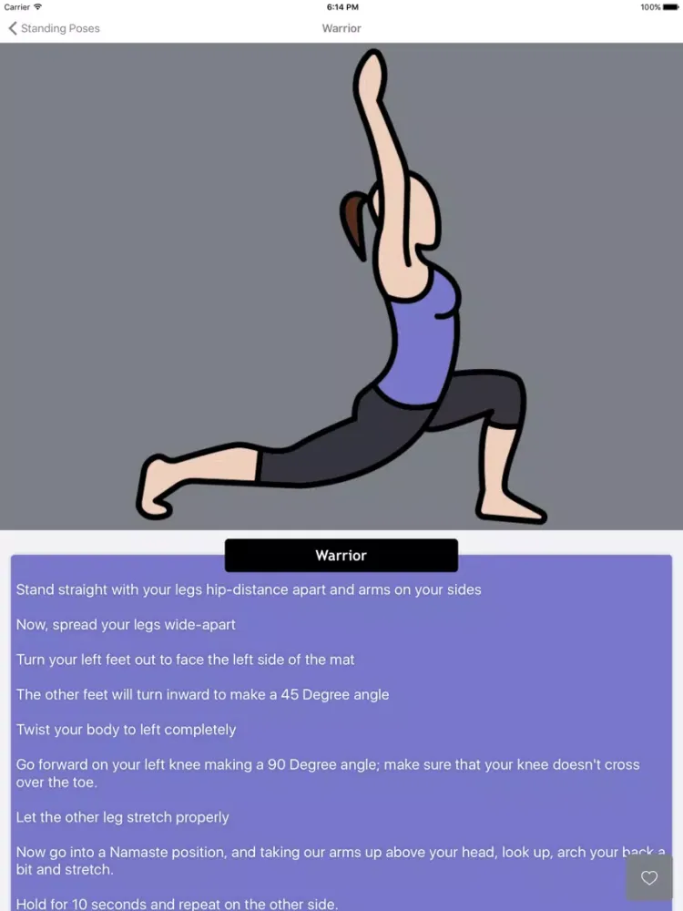 Ảnh chụp màn hình của Daily Yoga - Fitness Trainer iPad 