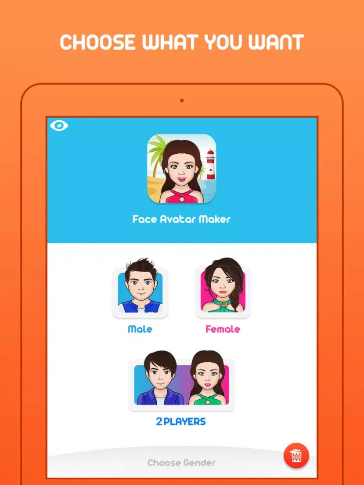 Face Avatar Maker iPad  Screenshots