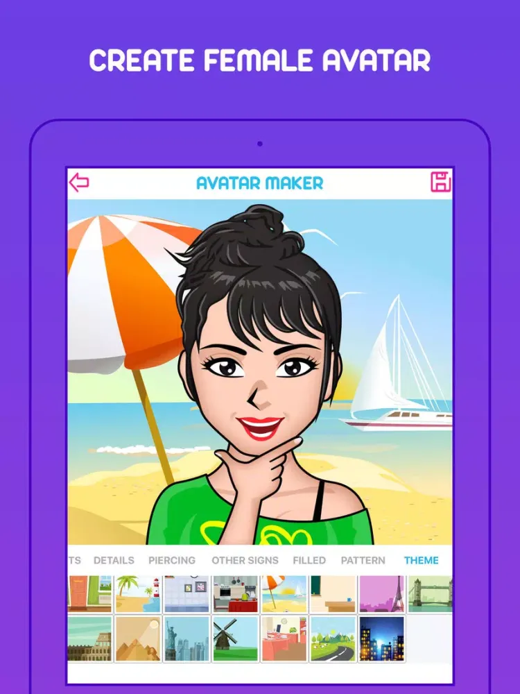 Face Avatar Maker iPad  Screenshots