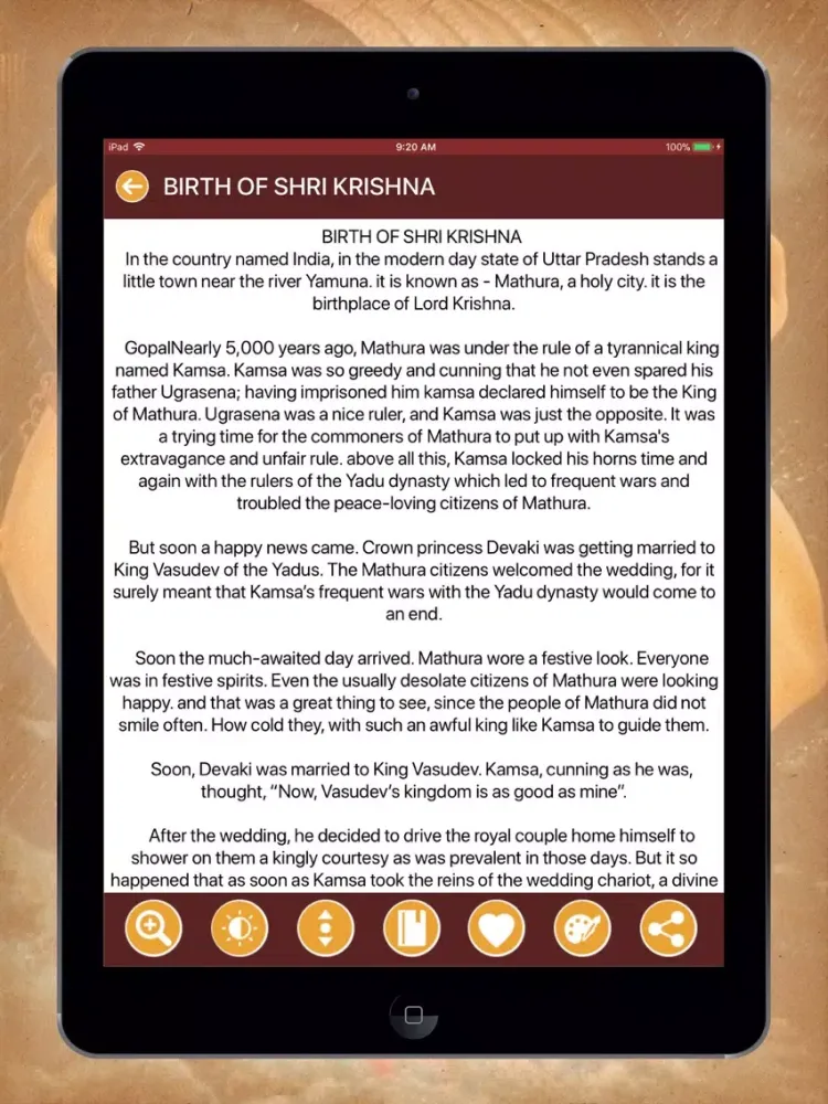 Shree Krishnaleela In English iPad  Screenshots