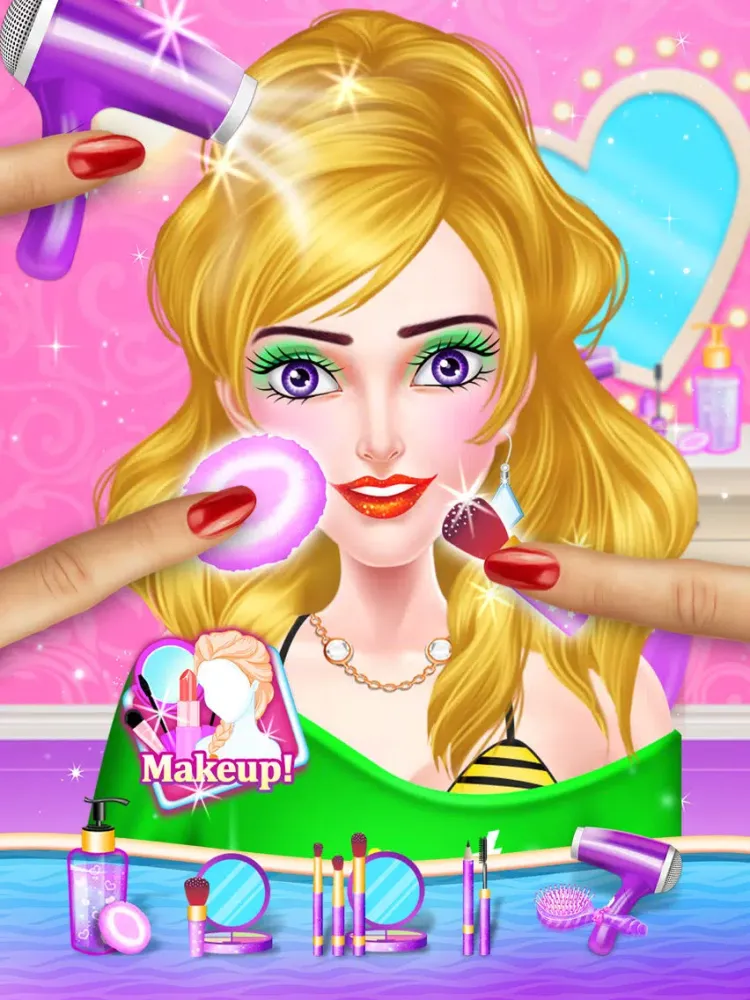 New Year Party Fashion Doll iPad  스크린샷