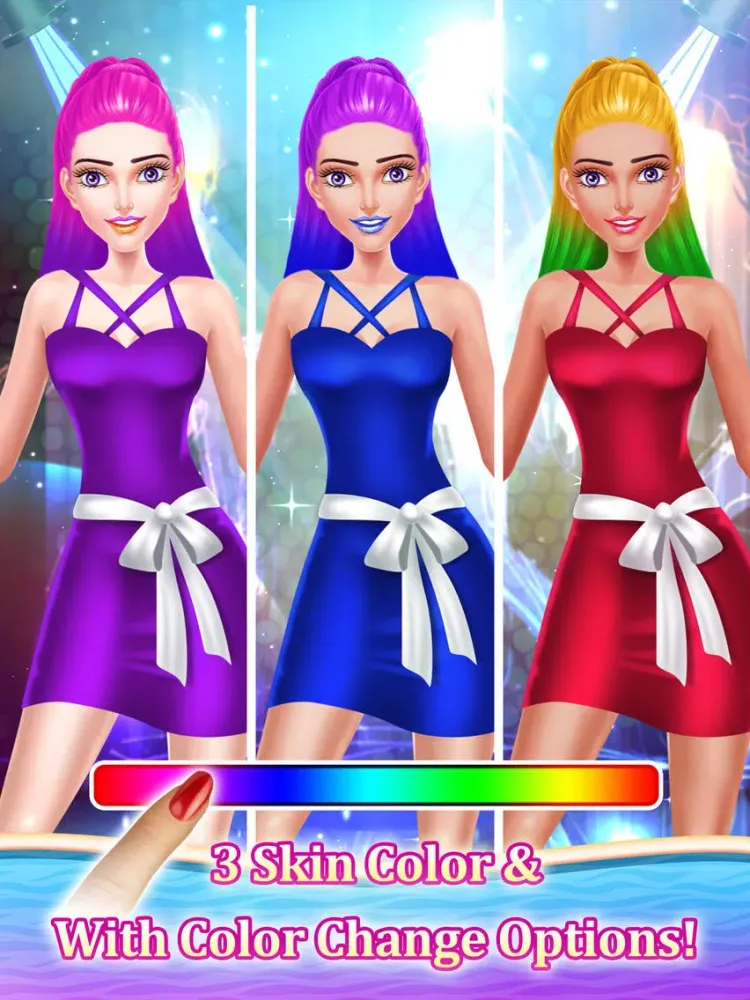 New Year Party Fashion Doll iPad  스크린샷