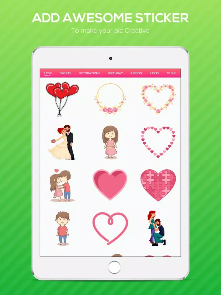 Ảnh chụp màn hình của PIPSCOL INSTA MAKER iPad 