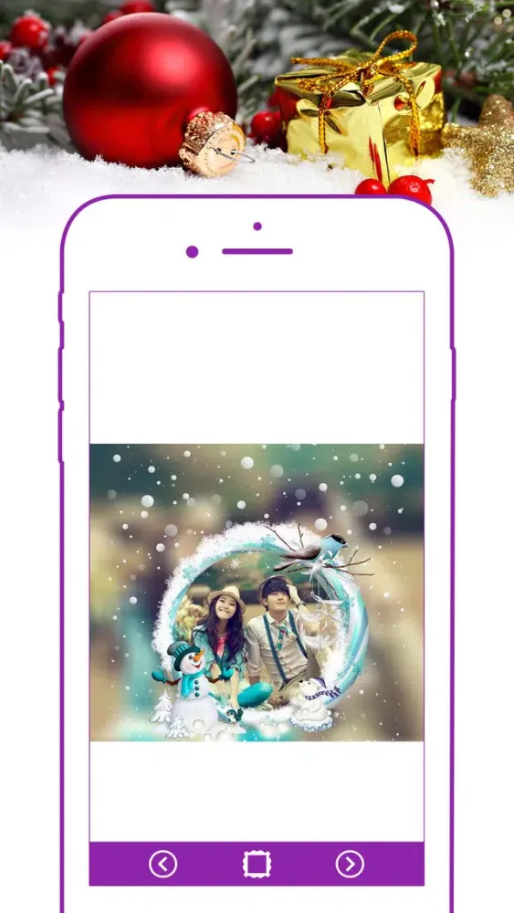 Скриншоты Santas Christmas Photo Frame