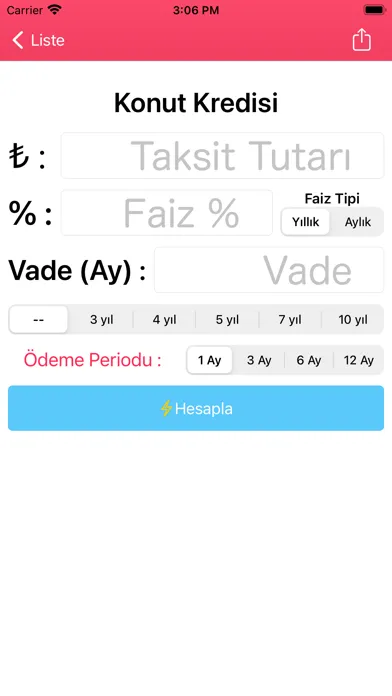 تصاویر Kredi Taksit Hesapla Pro