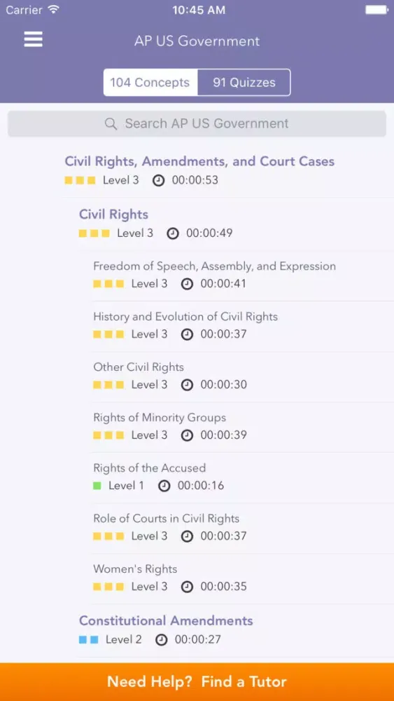 AP US Government Practice应用截图