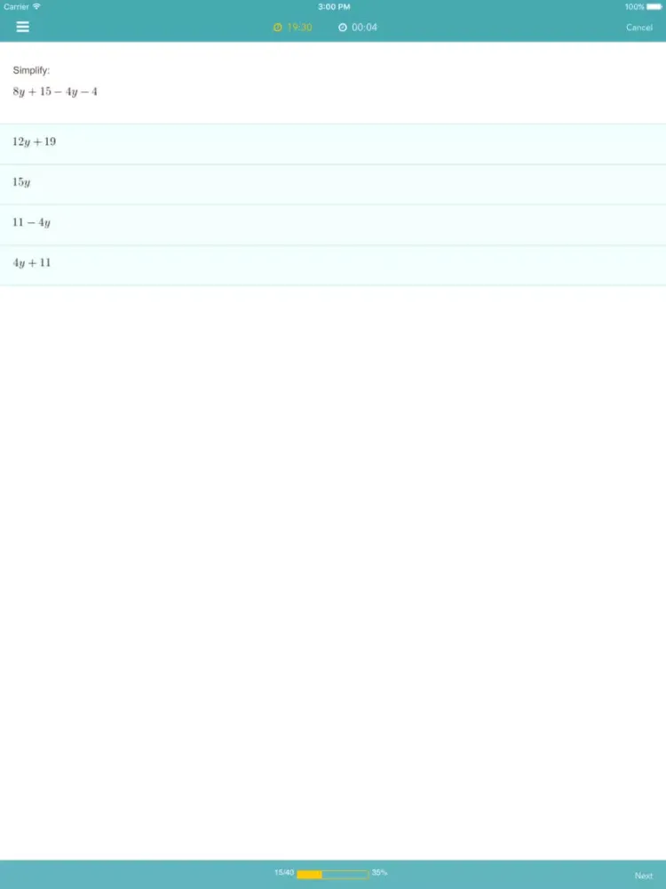 ISEE: Practice,Prep,Flashcards iPad  স্ক্রিনশট