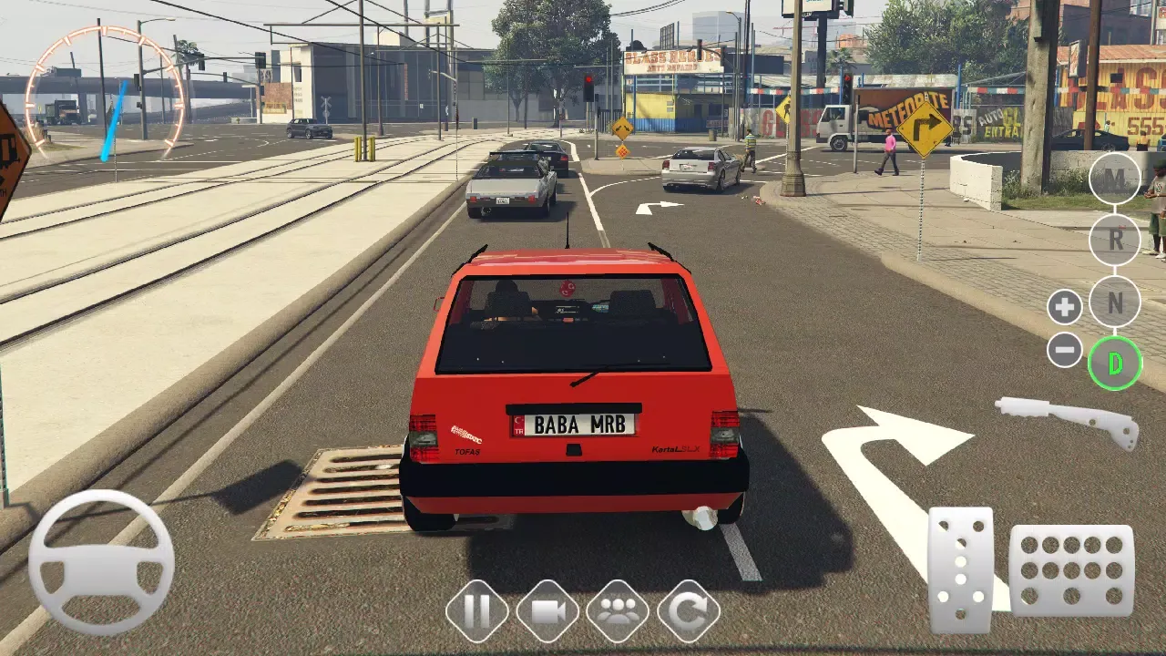 ภาพหน้าจอของ Tofas Kartal: City Drift
