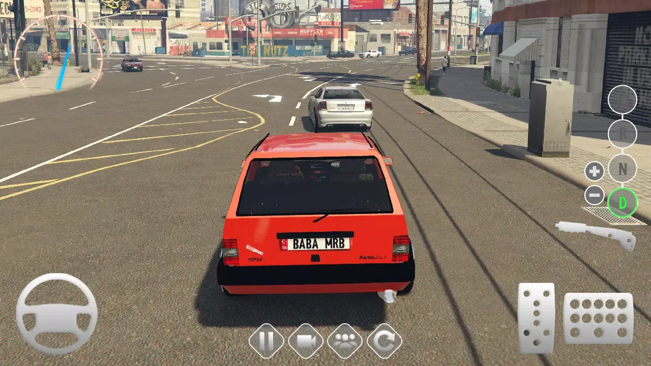 ภาพหน้าจอของ Tofas Kartal: City Drift