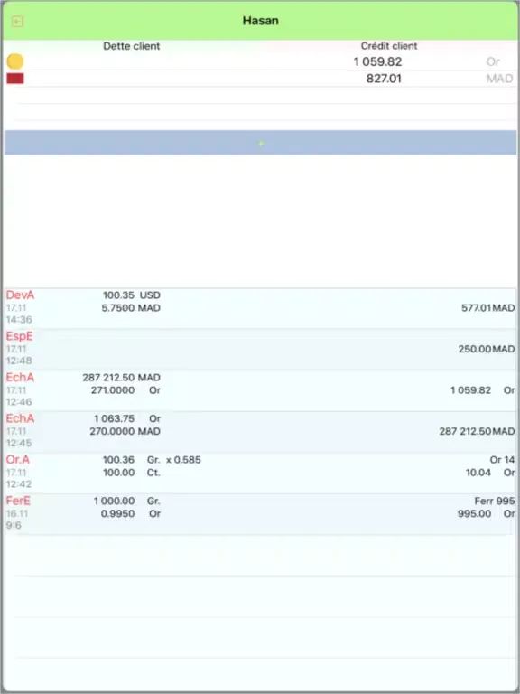 صور Comptabilité d'or iPad 