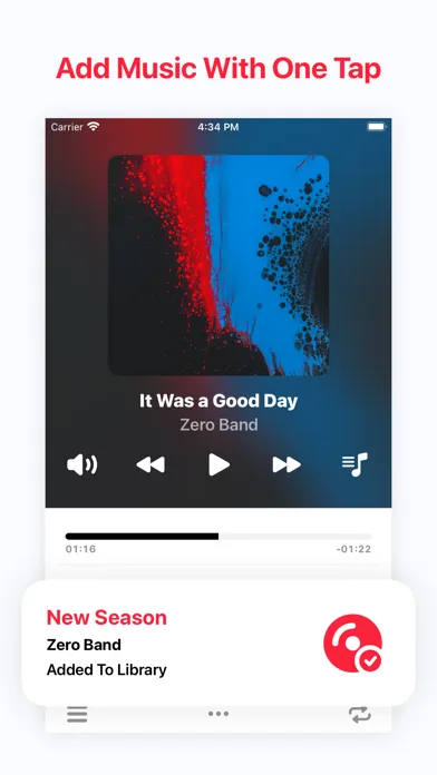 Music Plus - Player Extensions स्क्रीनशॉट