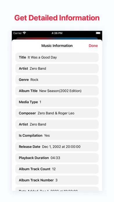 Music Plus - Player Extensions स्क्रीनशॉट