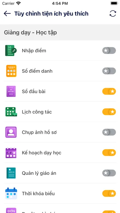 vnEdu Teacher Screenshots
