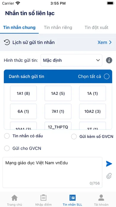 vnEdu Teacher Screenshots