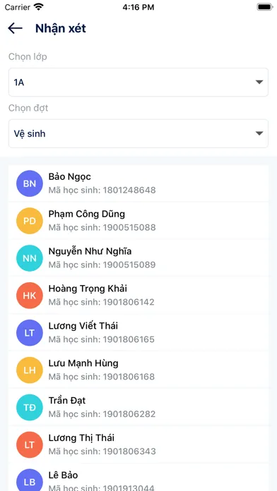 vnEdu Teacher Screenshots