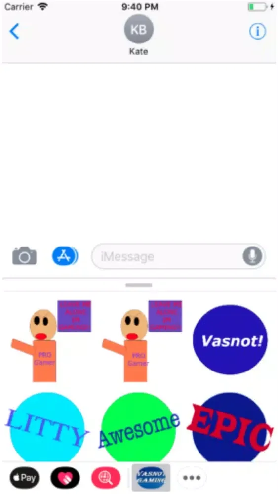 Скриншоты Epic Vasnot Sticker Pack