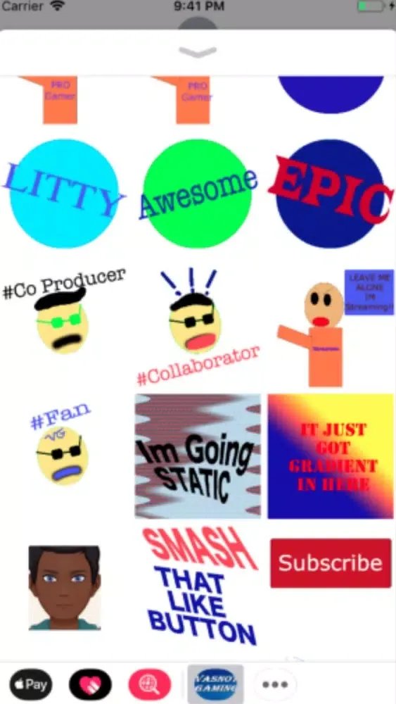 Скриншоты Epic Vasnot Sticker Pack