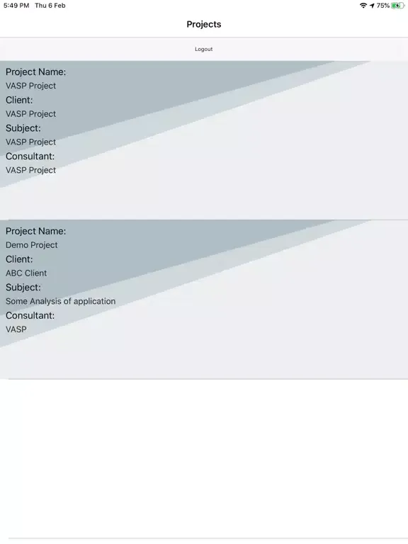 Building Survey (BCS) iPad 应用截图