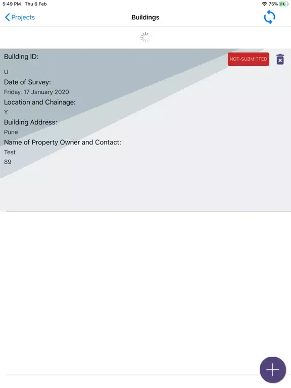 Building Survey (BCS) iPad 应用截图