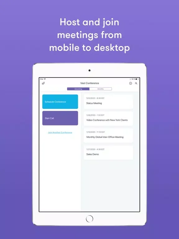 Vast Conference iPad 应用截图