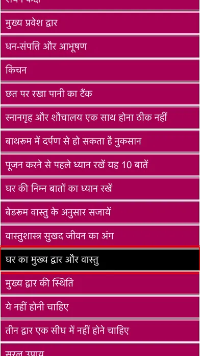 Capturas de pantalla de vastu shastra 2016
