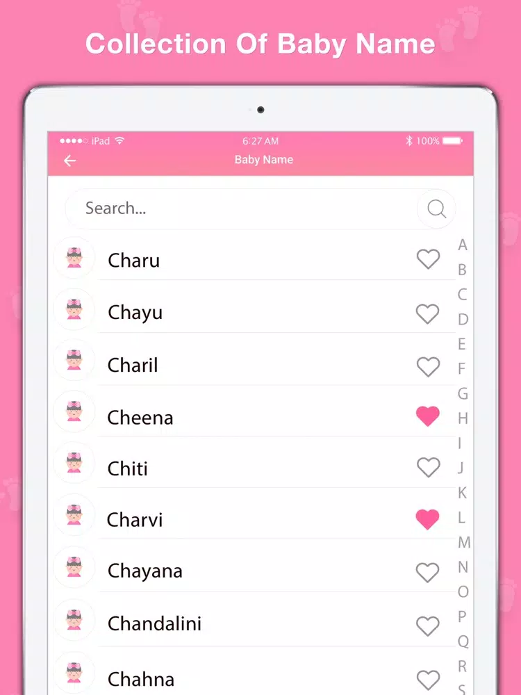 Baby Boy & Girl Names Meaning iPad  Ekran Görüntüleri