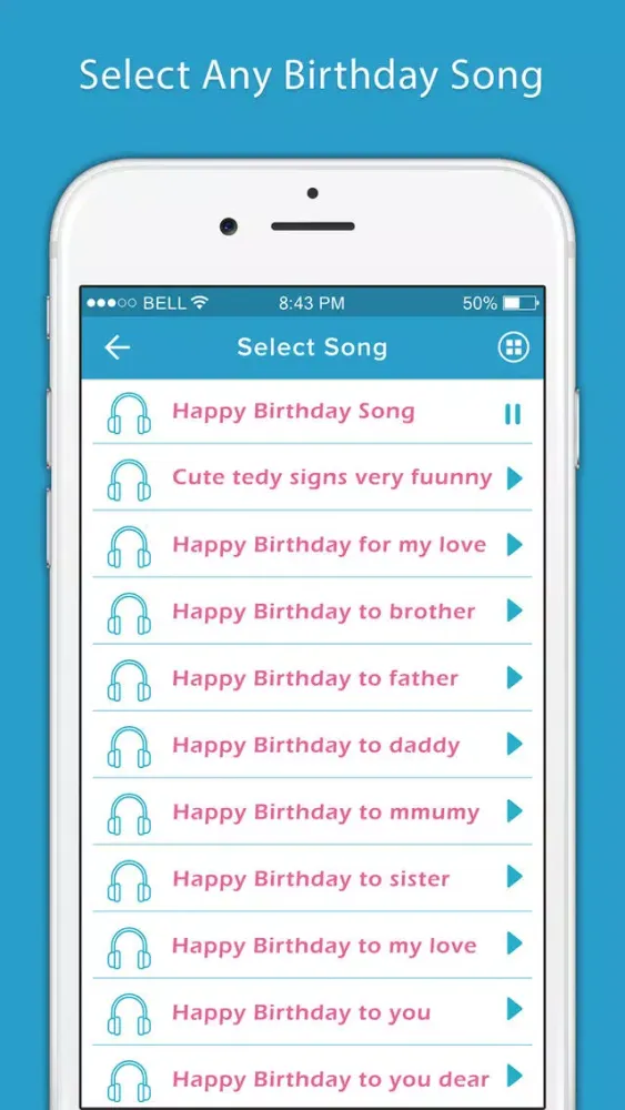 Birthday song with name应用截图