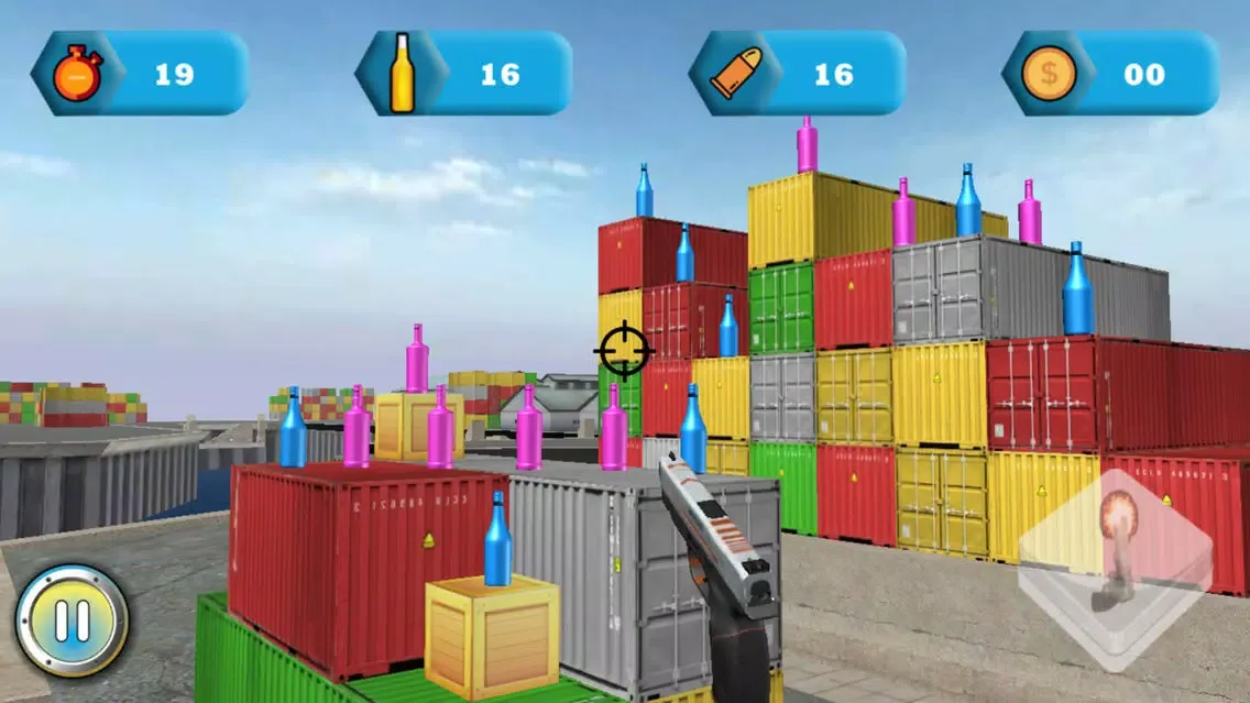 Bottle Shoot 3D - 3D Shooting Simulator Screenshots