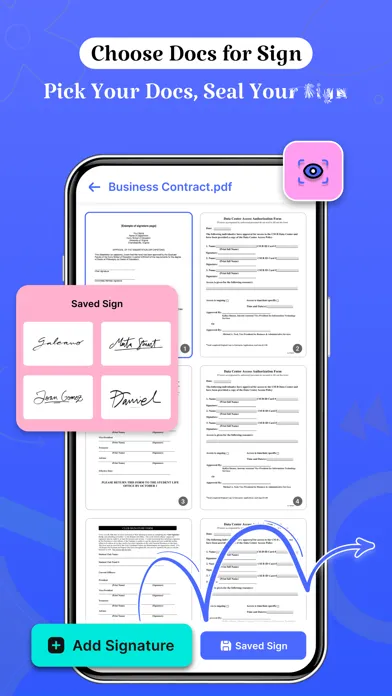 Ảnh chụp màn hình của Sign Docs - Signature on PDF