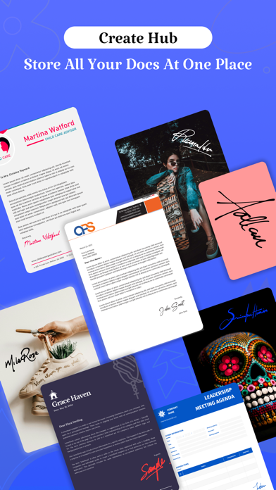 Zrzuty ekranu Sign Docs - Signature on PDF