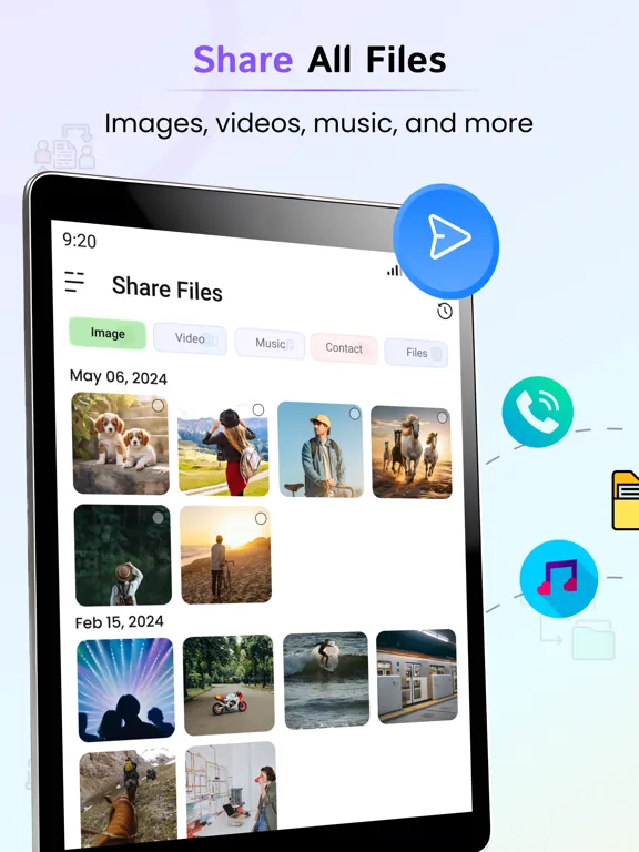 Capturas de pantalla de File Sharing - EasyShare iPad 