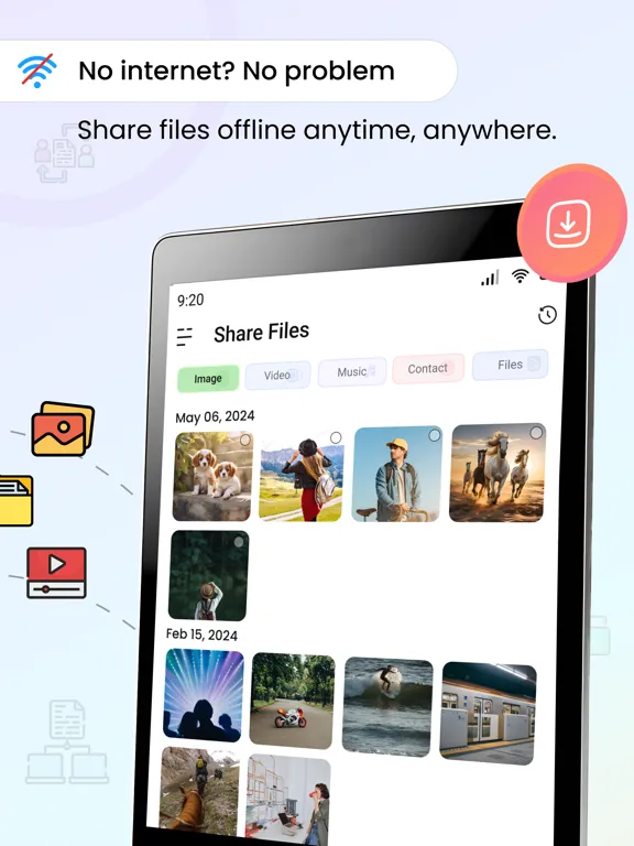 Capturas de pantalla de File Sharing - EasyShare iPad 