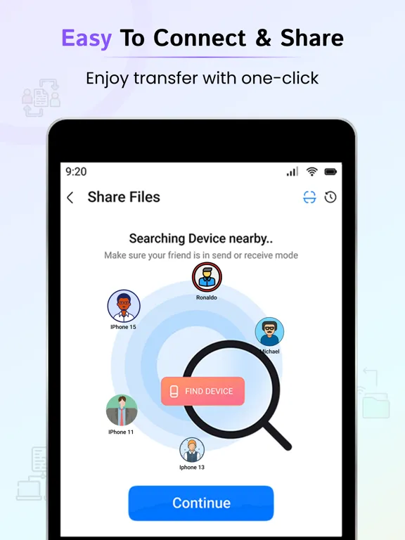 Capturas de pantalla de File Sharing - EasyShare iPad 