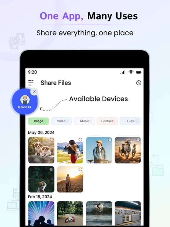 Capturas de pantalla de File Sharing - EasyShare iPad 