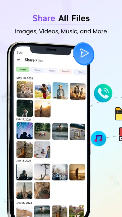 Capturas de pantalla de File Sharing - EasyShare