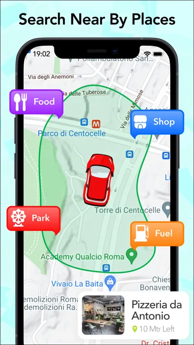 GPS Fields Area Measure On Map Screenshots