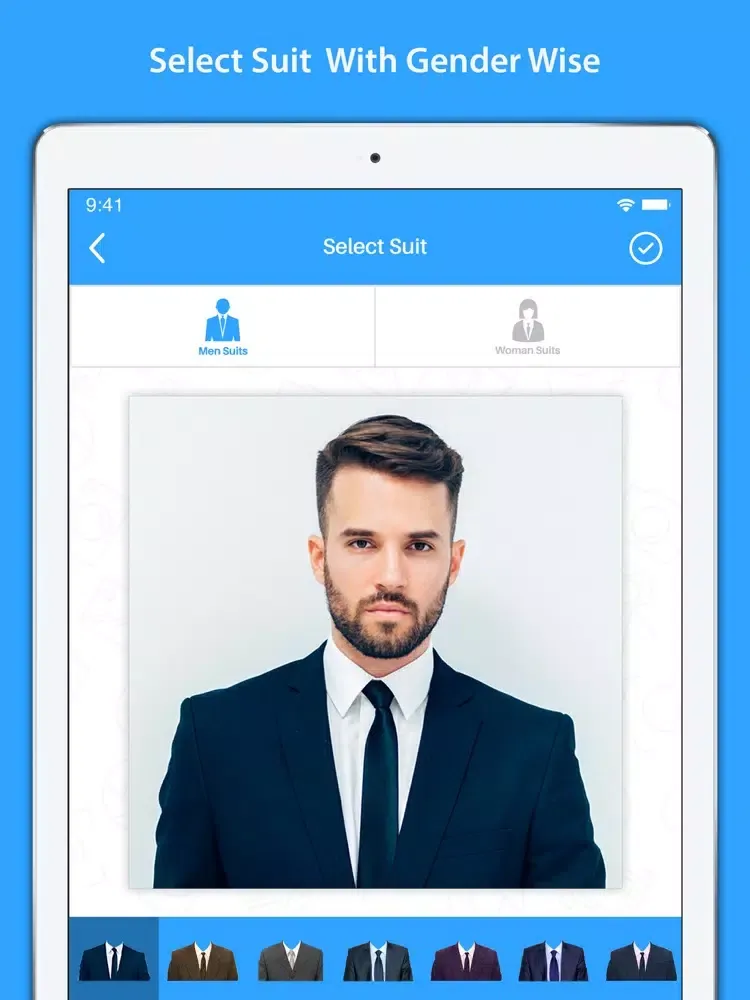 صور Passport Size Photo Maker iPad 