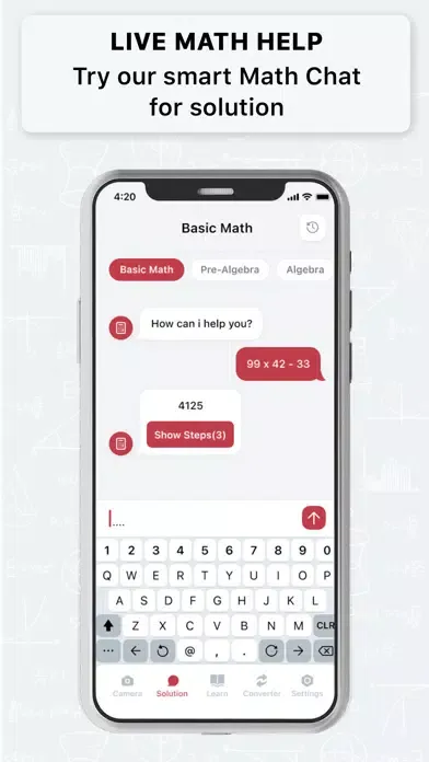 Math Answer Scanner by Photo Screenshots