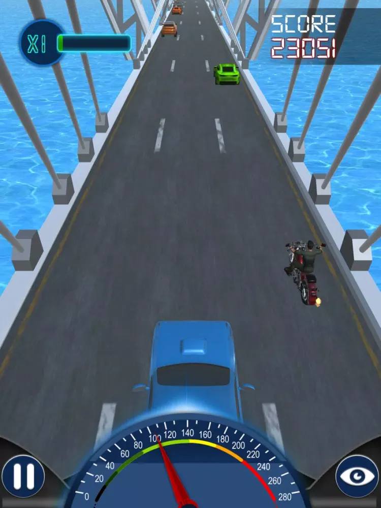 Racing Moto - Motorbike Driving Game iPad  سکرین شاٹس