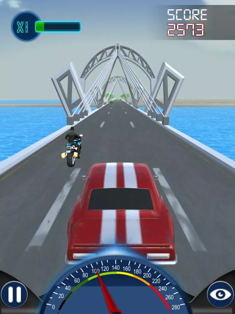Racing Moto - Motorbike Driving Game iPad  سکرین شاٹس