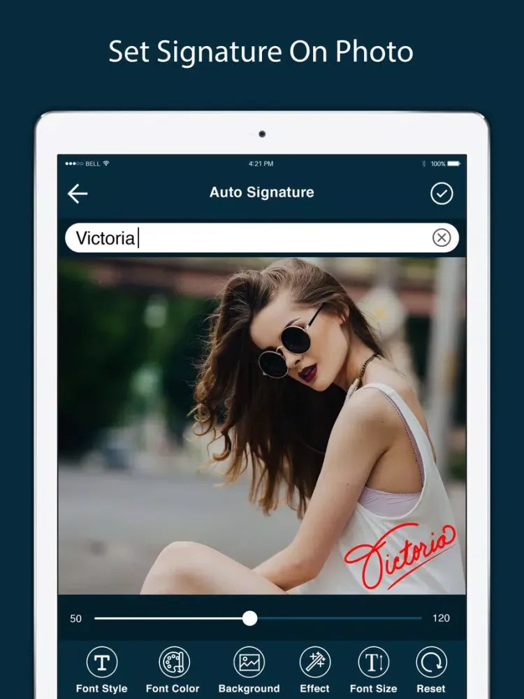 Signature Creator & Maker iPad  स्क्रीनशॉट