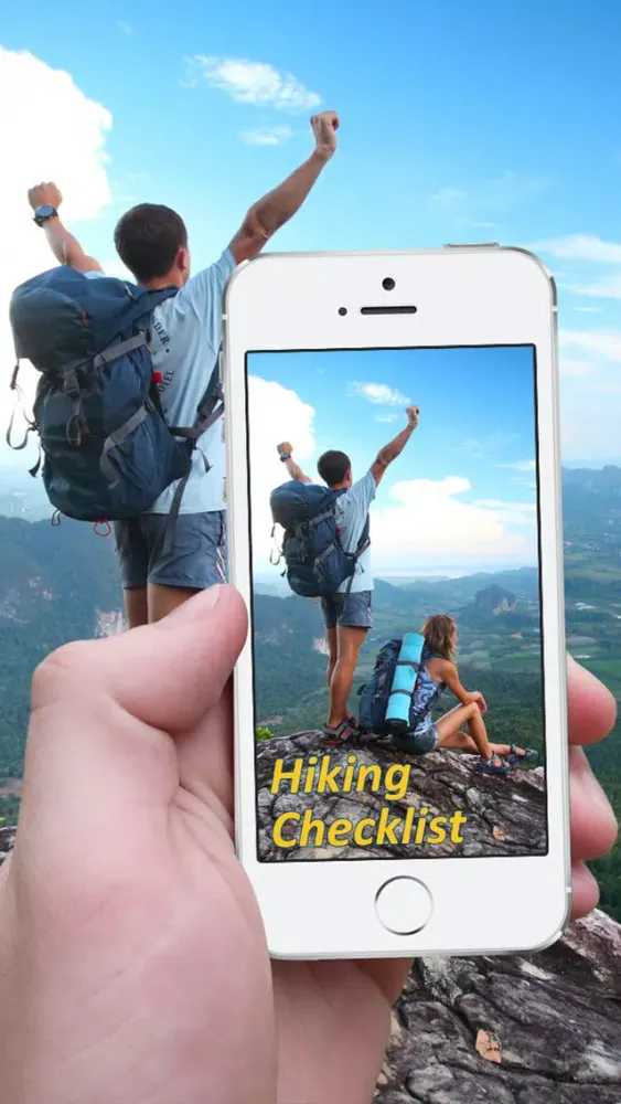 Hiking_Checklist Screenshots