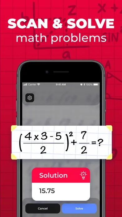 Capturas de pantalla de Photo Math Helper: AI Homework